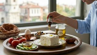 Beyaz peynirin �zerine 3 damla zeytinya�� d�k�n! Faydas� �ok ediyor