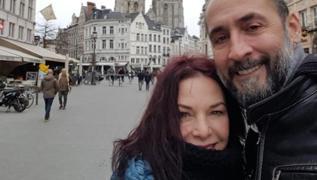 �enay G�rler ile Semih Sayg�ner 12 y�l� devirdi! Romantik kareler geldi...