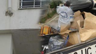 Polis her yerde onu ar�yor! Annesinin evini taray�p deh�et sa�t�