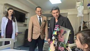 Ozan Akbaba'yla Sinem �nsal tedavi g�ren �ocuklarla bir araya geldi!