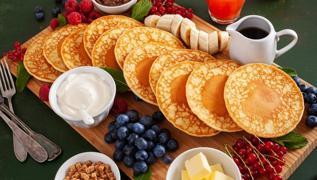 Tad� iz b�rak�yor: Yumu�ac�k pankek tarifi