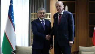 Mirziyoyev'e COP31 daveti! Ba�kan Erdo�an T�rkistan'da