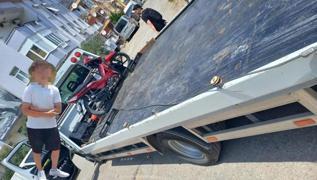 Polisin 'Plakay� neden kapatt�n?' sorusuna g�ld�ren cevap: Ceza yaz�yorlar abi