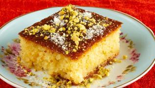 Tam �l��l� revani tarifi: �erbetini tam �eken yumu�ac�k tatl�