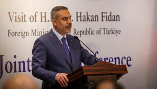 Bakan Fidan'dan �srail uyar�s�: Engel olunmas� �artt�r 