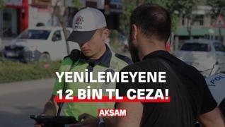 <p>Yenilemeyenler 12 bin TL ceza deyecek...</p><p>Eski tip ehliyet sahipleri dikkat! Son tarih 31 A