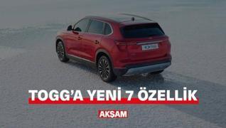 <p>Yerli otomobile 7 yeni zellik geliyor...</p><p>Trkiye'nin otomobili Togg gncelleniyor. </p><p>