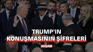 <p>Tren Kongre binasnda gerekleti. Trump sakin ve ciddi bir tonda sa elini kaldrd Yksek Mahk