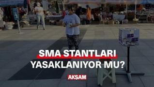 <p>SMA stantlar yasaklanyor mu?</p><p>Sokaa ktysanz muhakkak denk gelmisinizdir, meydanda,  