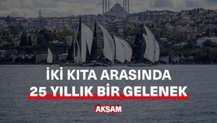 <p>Gemilerin durdu�u, r�zg�r�n konu�tu�u o e�siz anda �stanbul bu y�l da en b�y�k yelkencilik yar��l