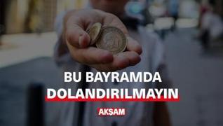 <p>Bayram har�l��� verirken doland�r�labilirsiniz.</p><p>Evet, bayram geldi... Kahvalt� masalar�nda 