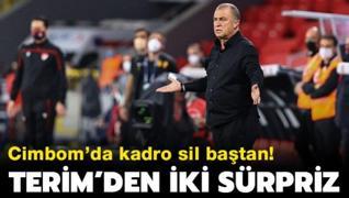 Galatasaray'da kadro sil baştan! İki değişiklik...