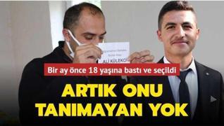 Bir ay �nce 18 ya��na bast� ve se�ildi: ��te gen� muhtar Ali K�lek�i'nin ilk s�zleri