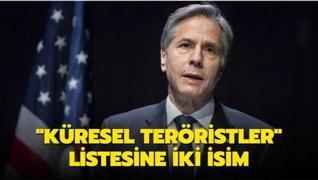 ABD �k�resel ter�ristler� listesine iki isim ekledi