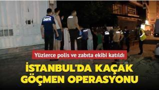 �stanbul'da ka�ak g��men operasyonu: Y�zlerce polis ve zab�ta ekibi kat�ld�