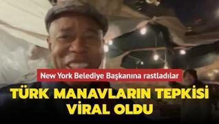 Sosyal medyada viral oldu: New York Belediye Başkanı Türk manavlarla karşılaşırsa