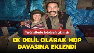 Teröristlerle fotoğrafı çıkmıştı... Semra Güzel'e ait belgeler HDP'nin kapatma davası dosyasına eklendi