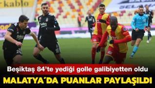 Beşiktaş 84'de yediği golle 1 puana razı oldu