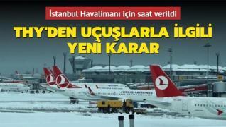 THY'den son dakika kararı! İstanbul Havalimanı'ndan uçuşlar 00.00'a kadar durduruldu
