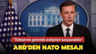 ABD'den NATO mesajı ‘Türkiye'nin güvenlik endişeleri karşılanabilir‘