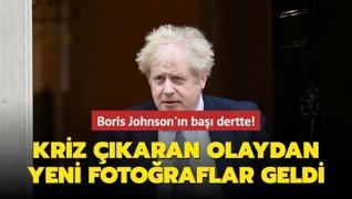 Boris Johnson'ın başı dertte! Kriz çıkaran olayın fotoğrafları basına sızdı