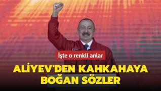 Azerbaycan Cumhurbaşkanı Aliyev'den Başkan Erdoğan'ı güldüren sözler