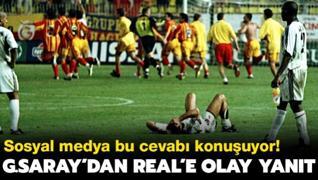 Galatasaray Real Madrid'i fena bozdu! Gündem olan yanıt...