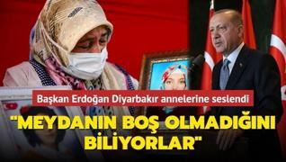 Başkan Erdoğan direnişin 1000. gününde Diyarbakır annelerine seslendi