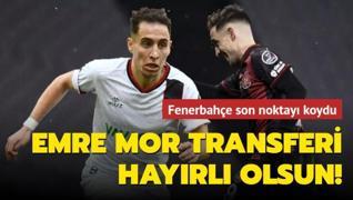 Emre Mor transferi hayırlı olsun! Fenerbahçe son noktayı koydu
