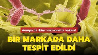 Avrupa'da ikinci salmonella vakası! Bir markada daha tespit edildi