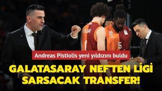 Galatasaray Nef'ten ligi sarsacak transfer! Andreas Pistiolis yeni yıldızını buldu