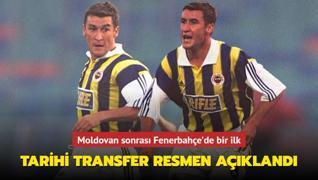 Ve transfer resmen açıklandı! Viorel Moldovan sonrası Fenerbahçe'de bir ilk