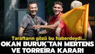 Okan Buruk Giresunspor maçı ilk 11'ini belirledi! Mertens ve Torreira kararı...