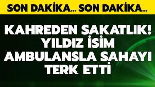 Trabzonspor'da kahreden sakatlık! Yıldız isim ambulansla sahadan ayrıldı