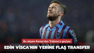 Edin Visca'nın yerine flaş transfer! Bu akşam Konya'dan Trabzon'a geçiyor