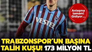 Trabzonspor'a 173 milyon TL! Genç yıldız resmi imzayı atıyor