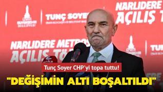 Tunç Soyer CHP'yi topa tuttu! ‘Değişimin altı boşaltıldı‘