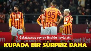Galatasaray çeyrek finalde havlu attı! Kupada bir sürpriz daha