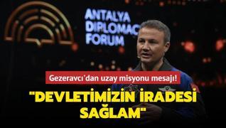 Alper Gezeravcı Türkiye'nin uzay misyonu ile ilgili konuştu!