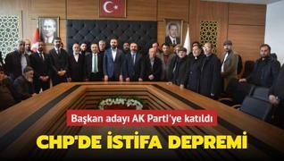 CHP'de istifa depremi! Bakan aday AK Parti'ye katld