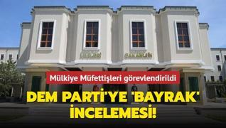 DEM Parti'ye 'bayrak' incelemesi: Diyarbakr ve Mardin belediyeleri iin Mlkiye Mfettileri grevlendirildi