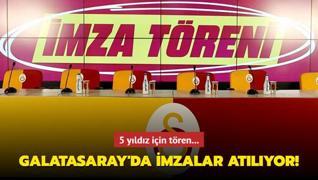 Galatasaray'da imzalar atlyor! 5 yldz iin tren...