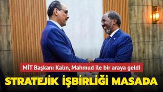 MT Bakan brahim Kaln, Somali Cumhurbakan Mahmud ile bir araya geldi: Stratejik ibirlii masada