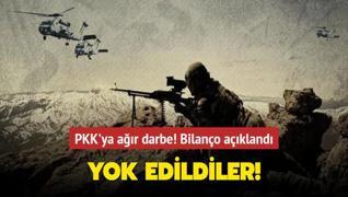 Pene-Kilit'te PKK'ya ar darbe! 6 terrist ldrld
