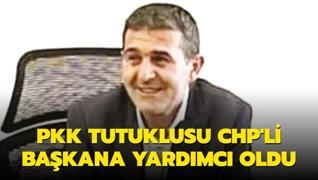 PKK tutuklusu, CHP'li bakana yardmc oldu