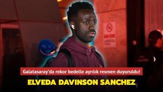 Elveda Davinson Sanchez! Galatasaray'da rekor bedelle ayrlk resmen duyuruldu