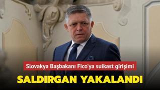 Slovakya Babakan Fico'ya suikast giriimi! Saldrgan yakaland