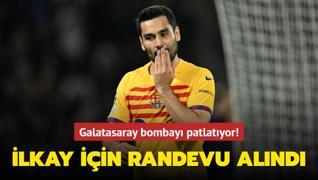 Galatasaray bombay patlatyor! lkay Gndoan iin randevu alnd