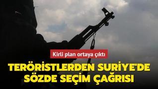 Terr rgt PKK'dan Suriye'de szde seim ars