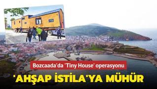 Bozcaada'da 'Tiny House'a mhr